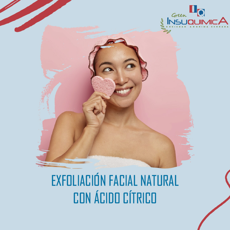 exfoliante facial con ácido cítrico,